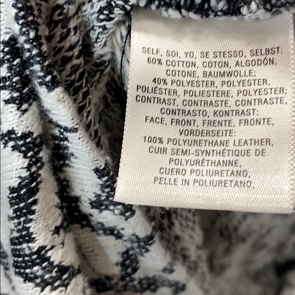 Herringbone “Leather” Sweater Tunic - Picture 8 of 9
